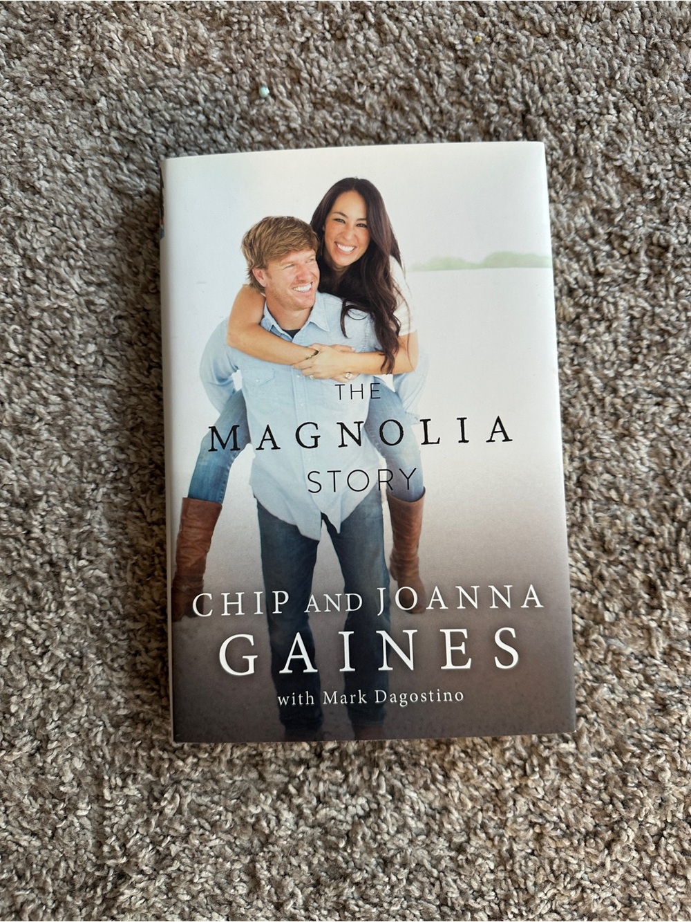 Chip and Joanna Gaines "The Magnolia Story" Hardcover Book - White Cover